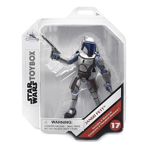 Disney Star Wars Jango Fett Action Figure Toybox New With Box