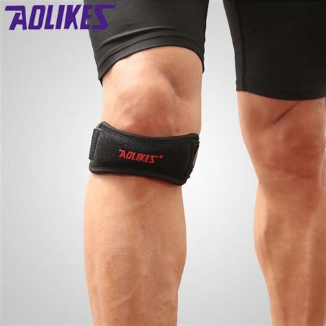 Rebomer patella knee strap utilizes an advanced silicone strap to provide superior support and impact absorption. AOLIKES Patella Stabilizer Knee Strap Silicagel Non slip ...