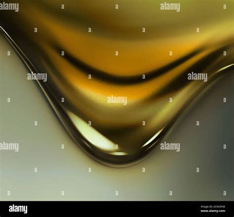 Dripping Drop Of Oil Close Up Stock Photo Alamy