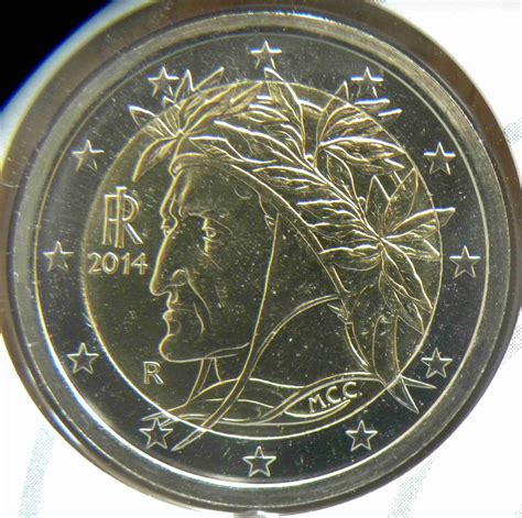 Italien 2 Euro Münze 2014 Euro Muenzentv Der Online Euromünzen Katalog