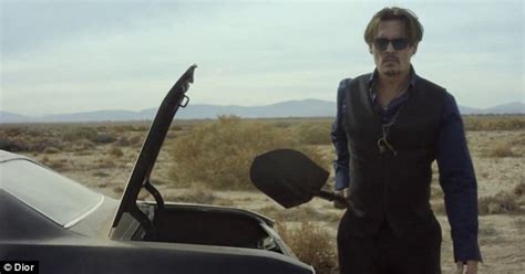 Johnny Depp Goes On A Mission In New Dior Sauvage Advert Daily Mail