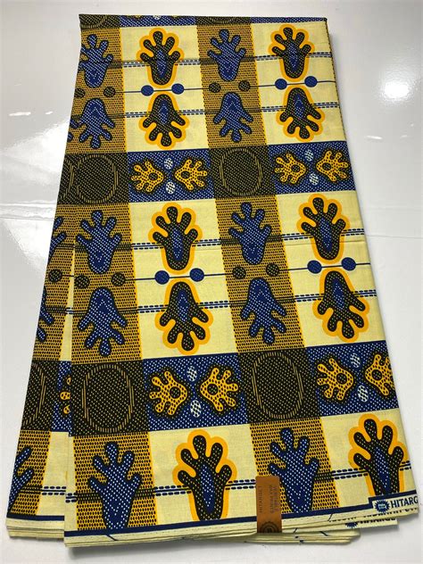 Exclusive African Ankara Wax Print Fabrics Sell By Yards Etsy