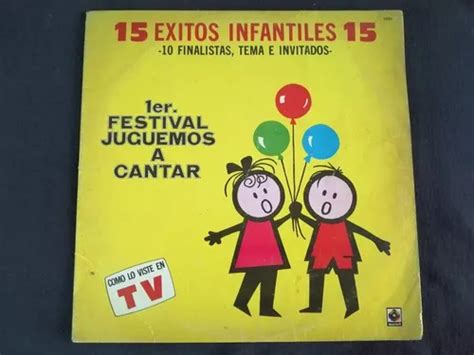 Er Festival Juguemos A Cantar Exitos Infantiles Lp Mercadolibre