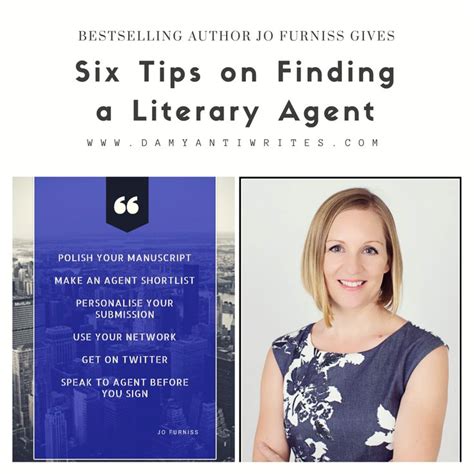 Six Tips On Finding A Literary Agent From Bestselling Author Jo