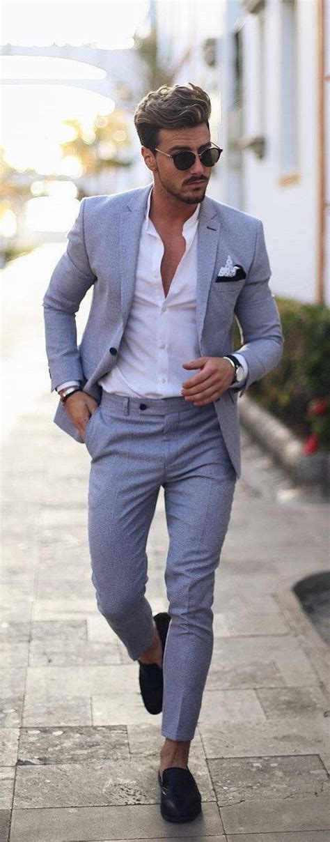 Work Outfits To Wear This Summer Summer Suits Men Mens Summer Outfits Mens Summer Wedding