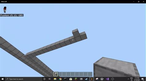 Minecraft Bedrock A Few Bridging Techniques Faster Than Scaffold