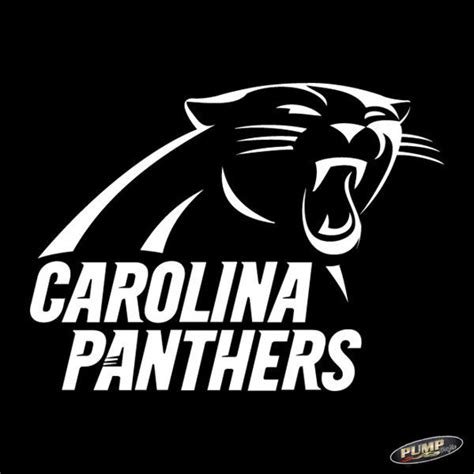 Carolina Panthers Vinyl Auto Decals 3pack Free Shipping Etsy