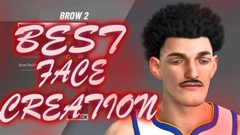 New Best Sweaty Face Creation In Nba 2k20 Drippy Face Creation