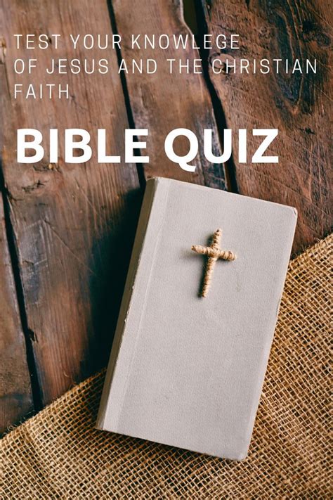 Bible Quiz 50 Christian Bible Trivia Questions Answers Artofit