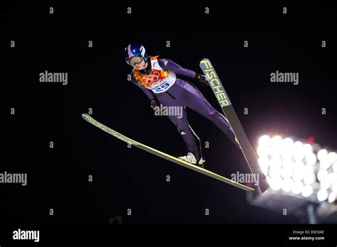 Carina Vogt Ger Olympic Champion In Womens Ski Jumping At T He
