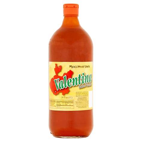 Valentina Mexican Hot Sauce 34 Fl Oz