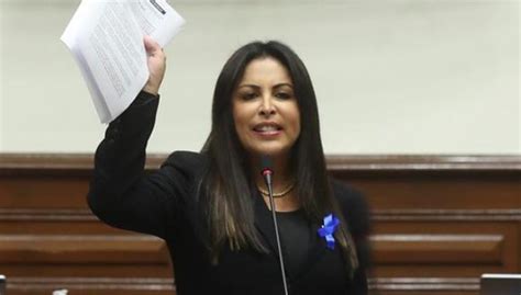 Patricia Chirinos Presentan Moción De Censura En Contra De La Tercer