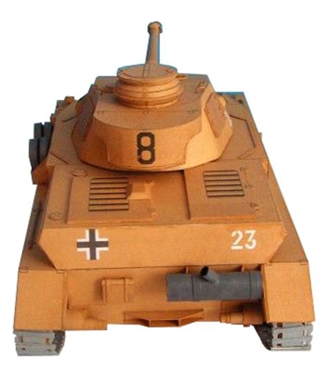 Paper Model Tank Military Tank Papercraft 3d Tank Paper Kit Tank Paper