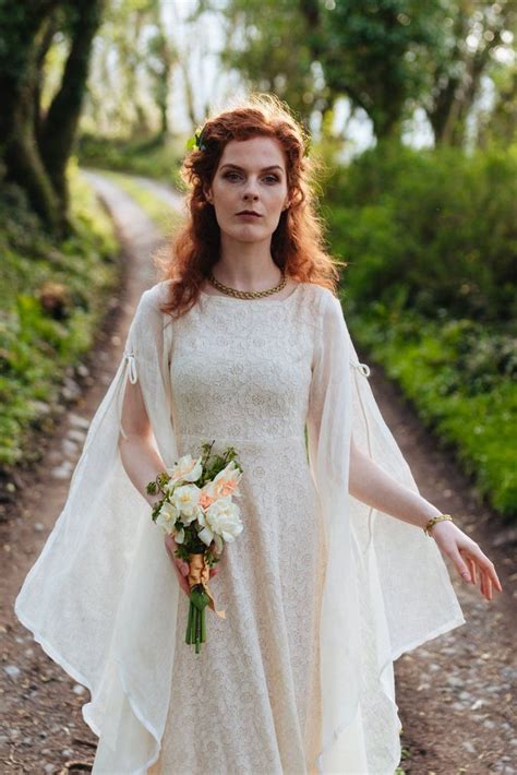 Celtic Wedding Dresses Cap Sleeves Ireland Design Nelsonismissing