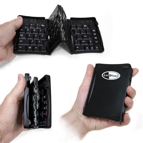 New From Lapworks A Pocket Keyboard For Ipads And Tablets Unfolds To