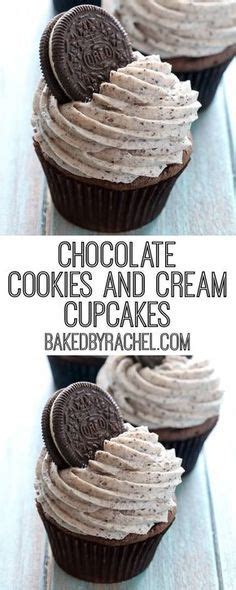 Moist Double Chocolate Cookies And Cream Cupcakes With