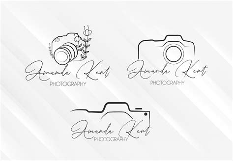 Photography Logo Camera Logo Design Branding Logo Modern Etsy