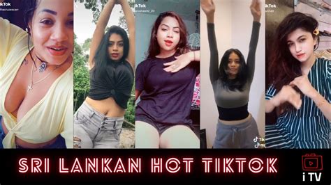 sri lankan hot and sexy cute girls tik tok dance sl tik tok new ontrending youtube