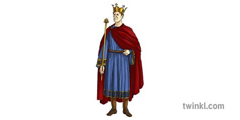 King William The Conqueror Illustration Twinkl