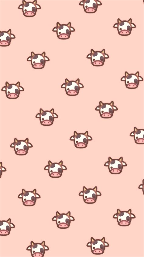 10 Incomparable Pink Aesthetic Wallpaper Cow Print You Can Save It For