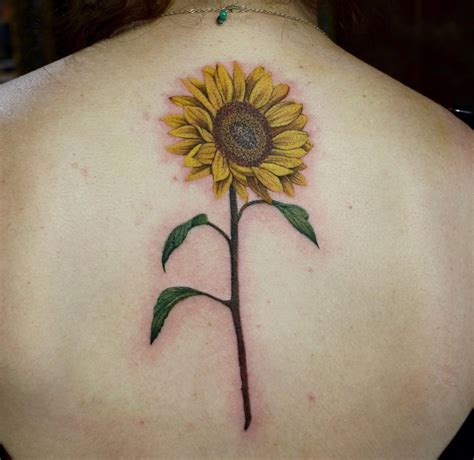 135 Outstanding Sunflower Tattoos That Will Stunning