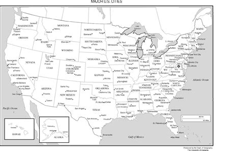 Pdf Printable Map Of The United States World Map