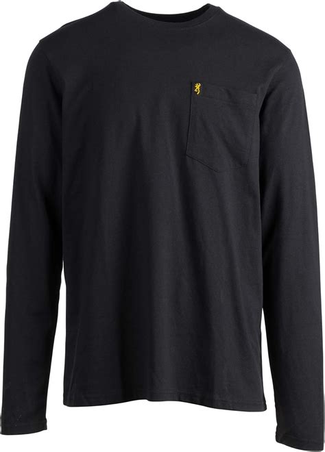 Browning Mens Long Sleeve Pocket Tee Amazonca Clothing And Accessories