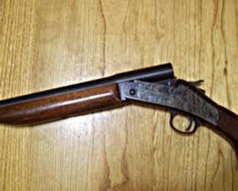 The Harrington And Richardson Single Shot 20 Gauge Shotgun