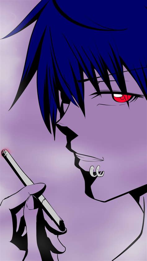 18 Anime Boy Smoking Wallpaper Orochi Wallpaper