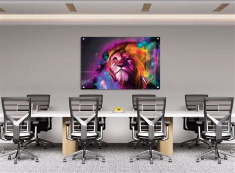 תמונת השראה אריה מרשים תמונות למשרד Vip מסגרות חינם