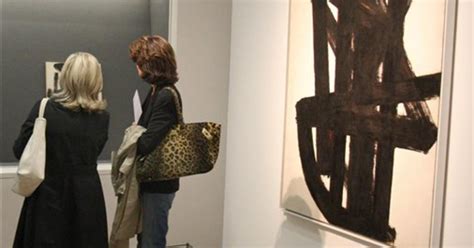 French Artist Shows All Black Paintings In Paris Cbs News
