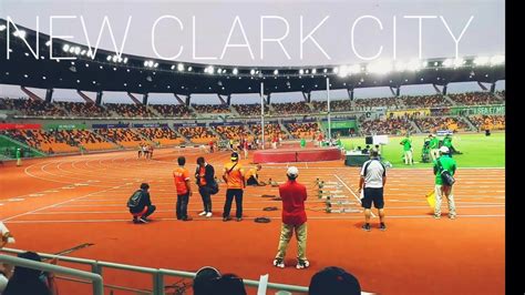 Vlog Scenes From The Athletics Stadium At New Clark City During Sea