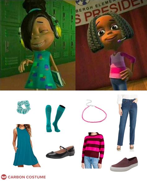 Libby Folfax From Jimmy Neutron Boy Genius Costume Carbon Costume