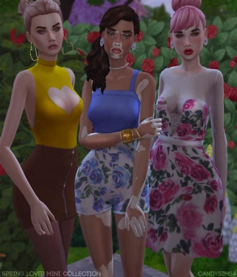 Spring Lover Mini Collection At Candy Sims 4 Sims 4 Updates