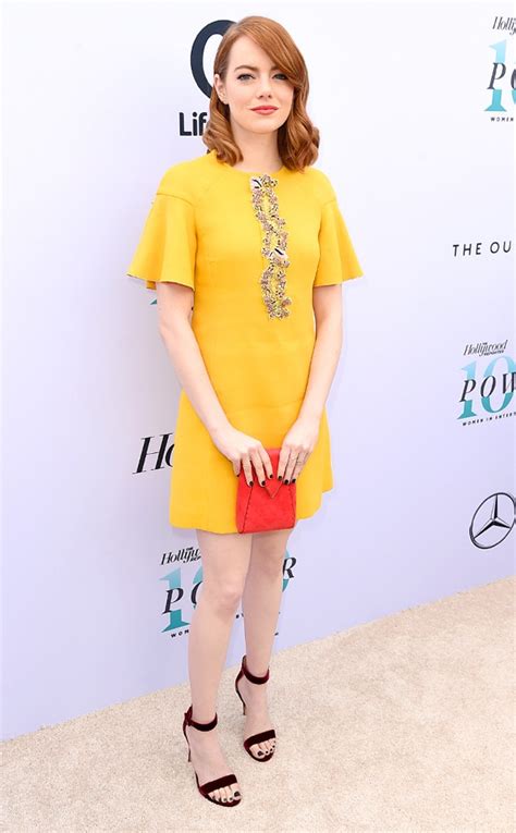 Bright And Beautiful From Emma Stones Best Looks E News