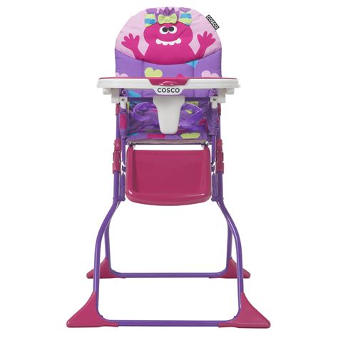 Cosco Simple Fold Deluxe High Chair Monster Shelley