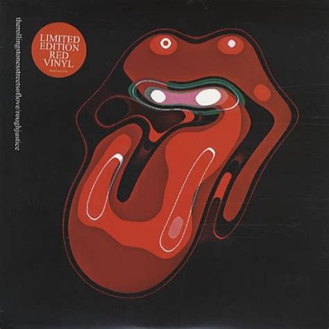Rolling Stones Streets Of Love Rough Justice Red Vinyl Uk 7 Vinyl