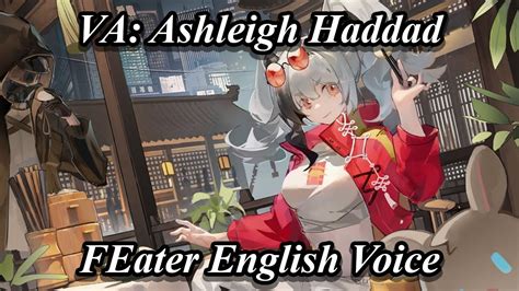 Feater English Dub Voice Lines All Voice Lines E2 Max Trust Arknights
