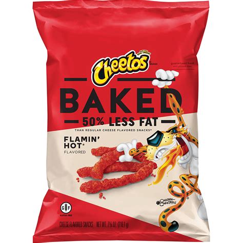 Cheetos® Baked Flamin Hot® Cheese Flavored Snacks Fritolay