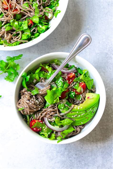 Vegan Buckwheat Soba Noodle Salad Gf Soy Free Eating By Elaine