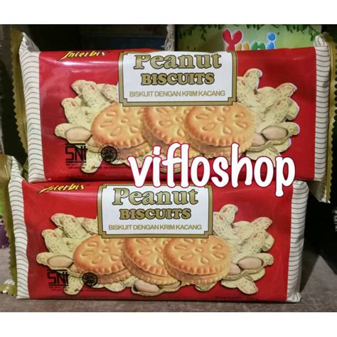 Jual Biskuit Interbis Pineapple Puff And Peanut Biscuits 140 Gr