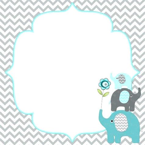 Your guests won't believe how great your baby shower looks and they won't even guess that you got so many of the items for free. 13 Elephant Baby Showers Invitations for Boys | KittyBabyLove.com