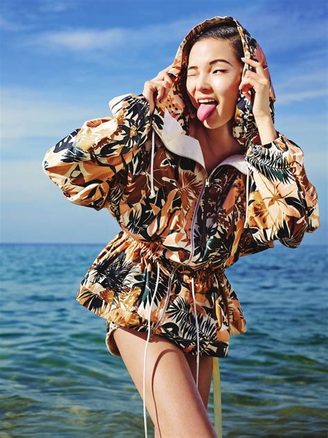 Stormtrooperfashion Xiao Wen Ju By Matt Irwin For Bergdorf Goodman Magazine Spring Beach