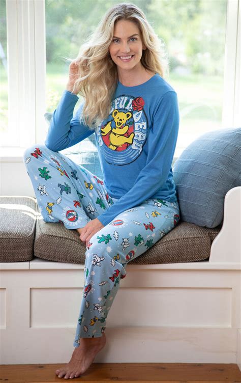 Night and loungewear that guarantees whether it's comfy nightwear for a good night's sleep or soft loungewear for relaxing at. Grateful Dead Pajamas in Cotton Pajamas for Women ...