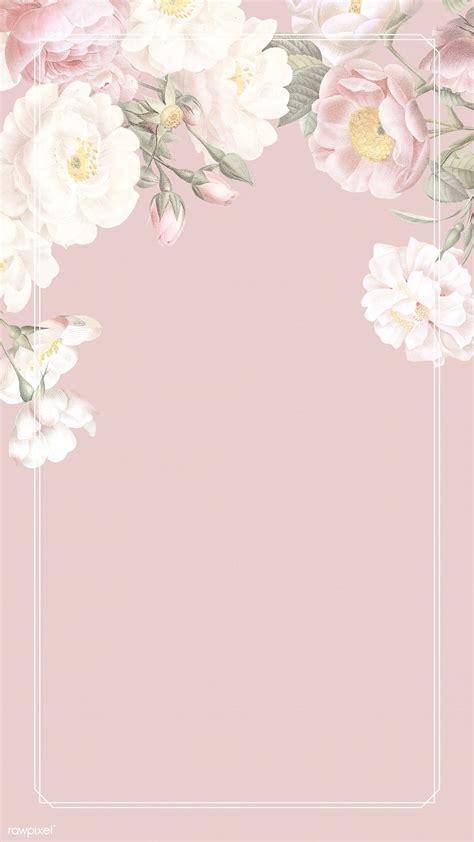 Elegant Floral Frame Design Illustration Premium Image By Rawpixel Com Donlaya Ploy