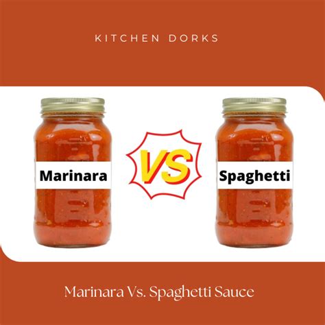 Marinara Vs Spaghetti Sauce The Ultimate Comparison