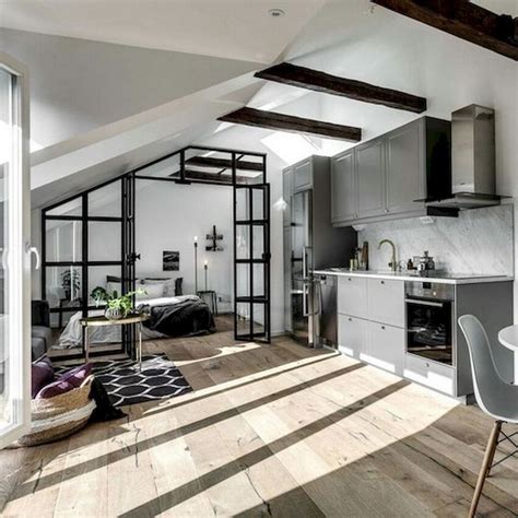 52 Stunning Tiny Loft Apartment Decor Ideas Loft Apartment