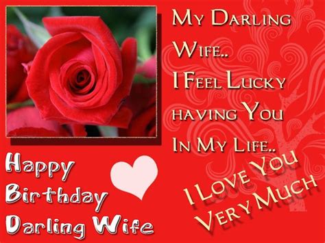 15 Images For Happy Birthday Wishes Messages For Wife With Love