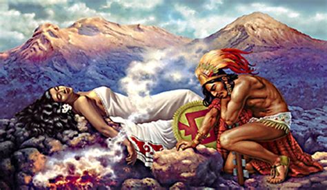 Popocatepetl And Iztaccihuatl A Tragic Romance Of Aztec