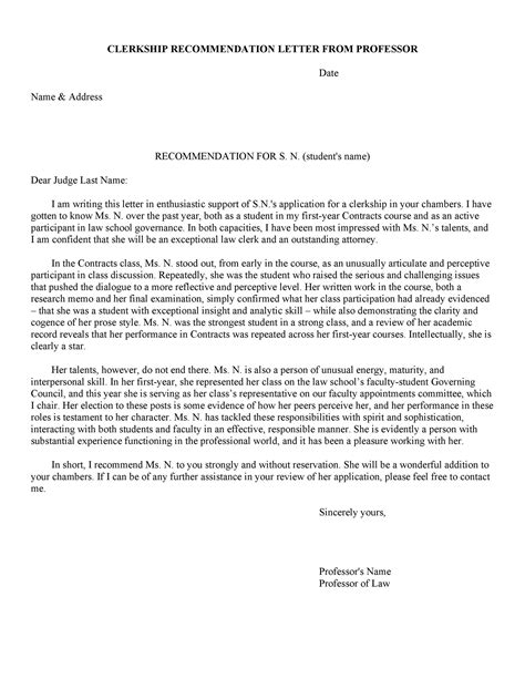 Letter Of Recommendation Template Word Inspirational Tips To Writing